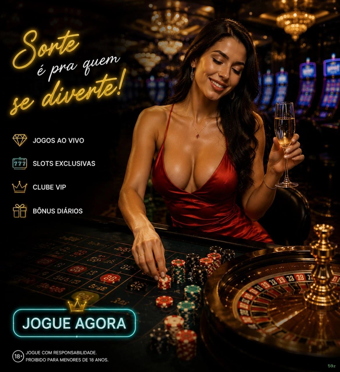 Ganhar e sacar na 59z